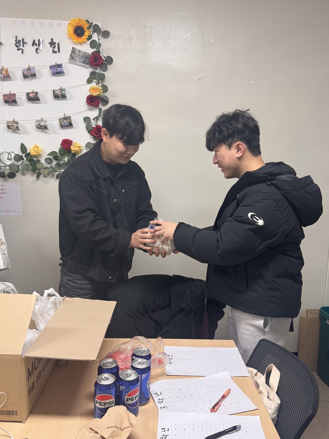 [2024. 12. 12] 원예학과 기말고사 간식나눔