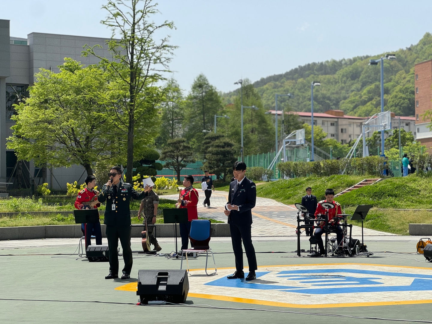 순천대 159학군단 군악대 버스킹& 워리어 플랫폼