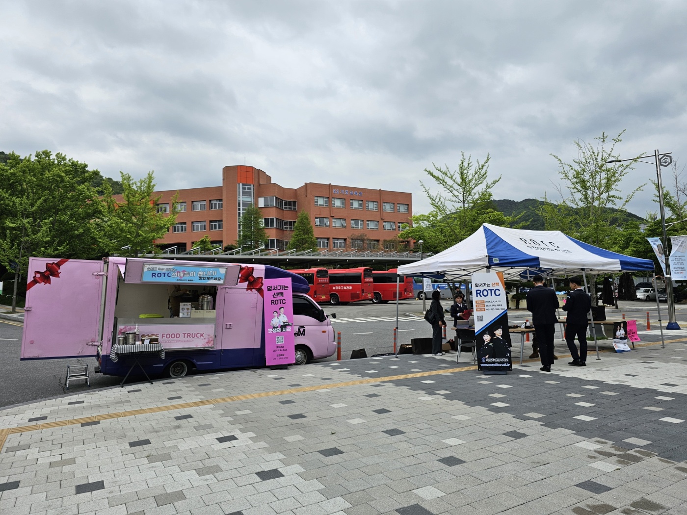 순천대학교 159학군단 커피차&사격 이벤트